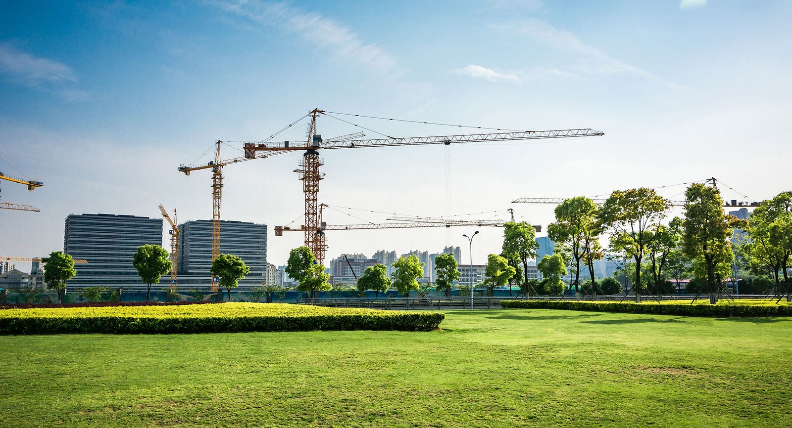 Urban development in progress